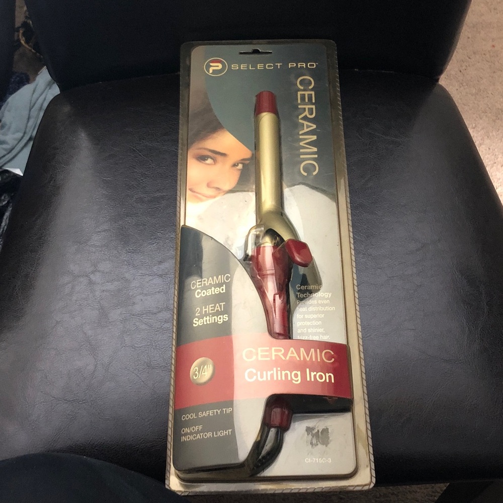 Ceramic Curling Iron - Red